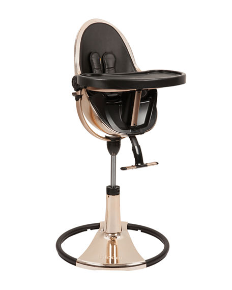 CLASSIC HEIGHT ADJUSTABLE CHAIR (BLACK) LEATHERETTE 48D X 52W X 81 H cm