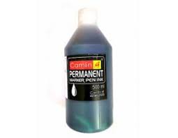 PERMANENT MARKER INK BOTTLE BLACK
