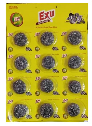 STAINLESS STEEL SCRUBBER - SMALL