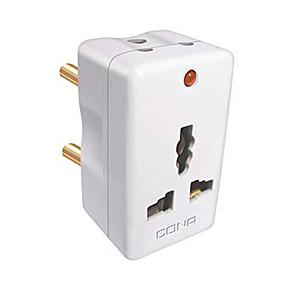 Euro Universal Conversion Plug 6A 240V International Multi-Socket Adapter