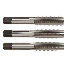 HSS Hand Tap M8X1.25 (Set of 3)