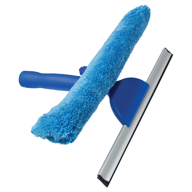 GLASS WASHER AND SQUEEGEE COMBI (2 IN 1) 35CM