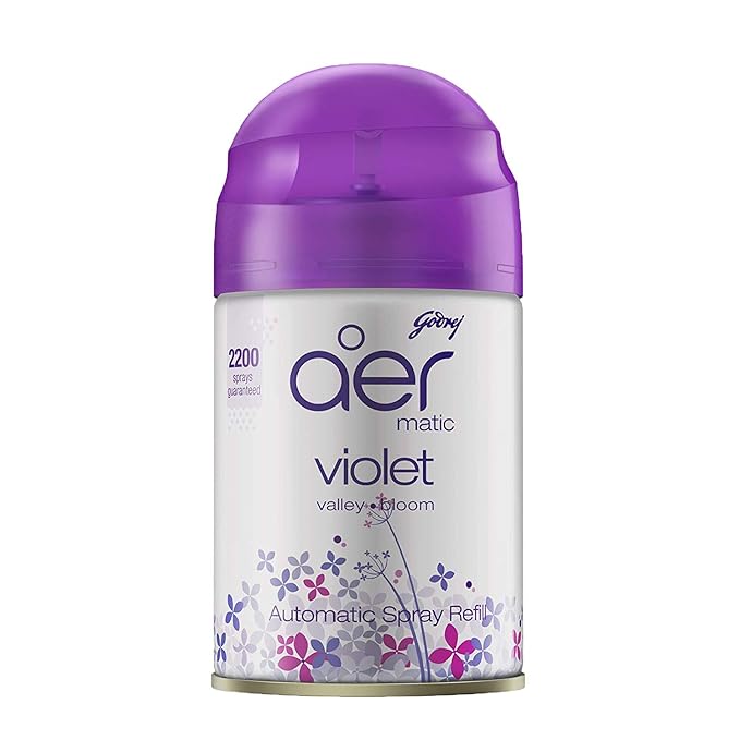 GODREJ AER AUTOMATIC SPRAY REFILL VOILET (VALLEY BLOOM) 225ML