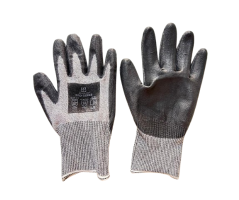 CUT LEVEL E PU COATED GREY COATED SIZE XL