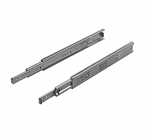 BALL BEARING SLIDES SIDE MOUNTED FULL EXTENSION GALVANIZED LOAD CAPACITY 35KG 300MM