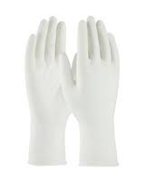 15 ML WHITE NITRILE UNFLOCKED LINED GLOVES XL