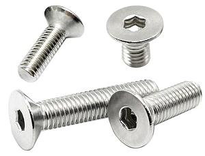 Passivated 18-8SS Phillips Flat Head Screw 82Deg Countersink 8-32Thread1/4 Undercut(Pck of 100)