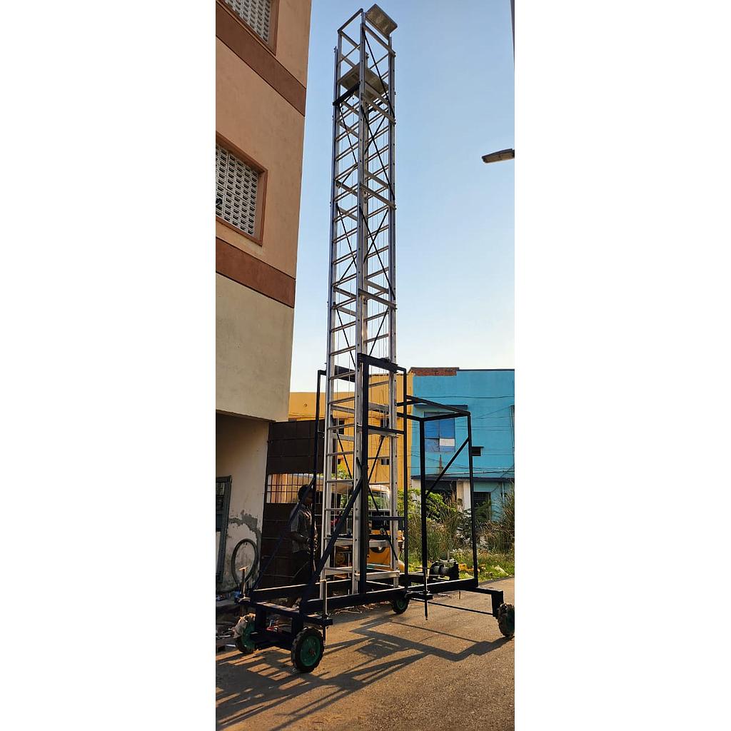 MS TROLLEY LADDER 3M - 600 KGS (OVERALL HEIGHT : 3000 MM)