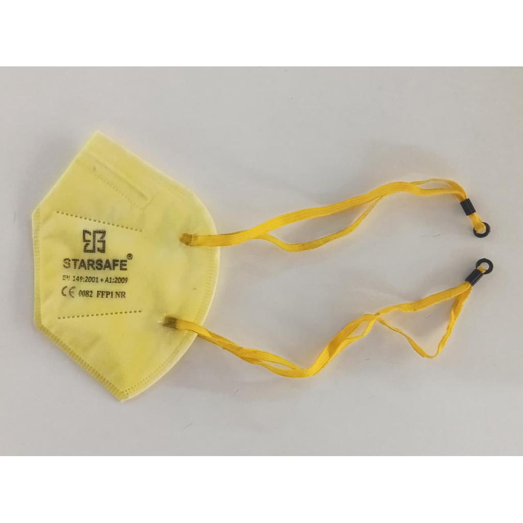 FOLD FLAT TYPE / FFP1 CLASS / WITHOUT VALVE WITH HEAD LOOP - YELLOW