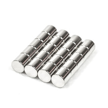 NdFeB N52 grade Magnets 8mm dia x 10mm Long