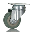 PU WHEEL 1.5" X 22MM SWIVEL BRACKET - 40 KGS PER WHEEL (SET OF 04 WHEELS)