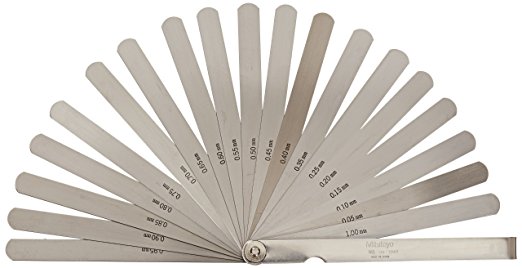 Feeler Gauge – 0.02 to 1 mm (Product Code: 184-307S)