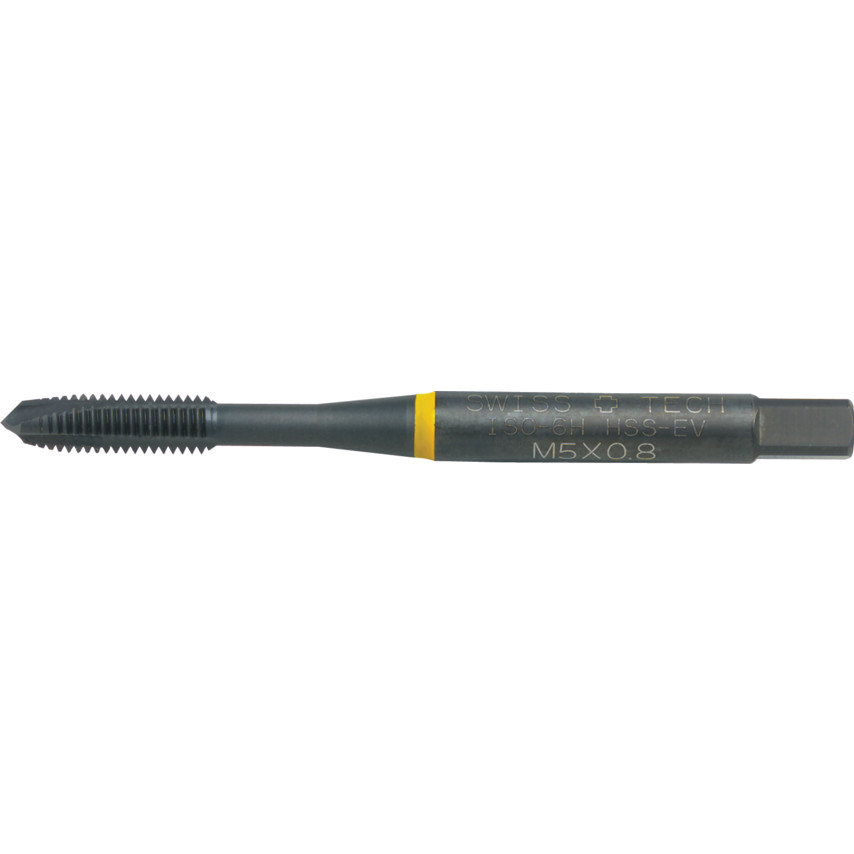 HSS-E Straight flutes  ,M,DIN 371/376,ISO 2/6H,C TAP TC463506 M12x1.75x6Hx110