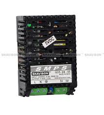 SMPS: Input: 230 VAC, Output: 24 VDC, 5 Amps